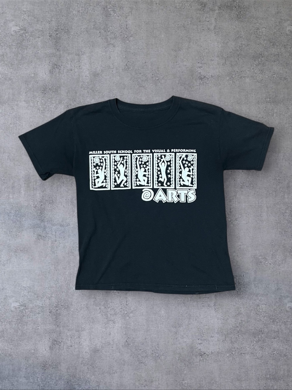 Vintage 90s / 2000s y2k Performing Arts School Baby Tee
